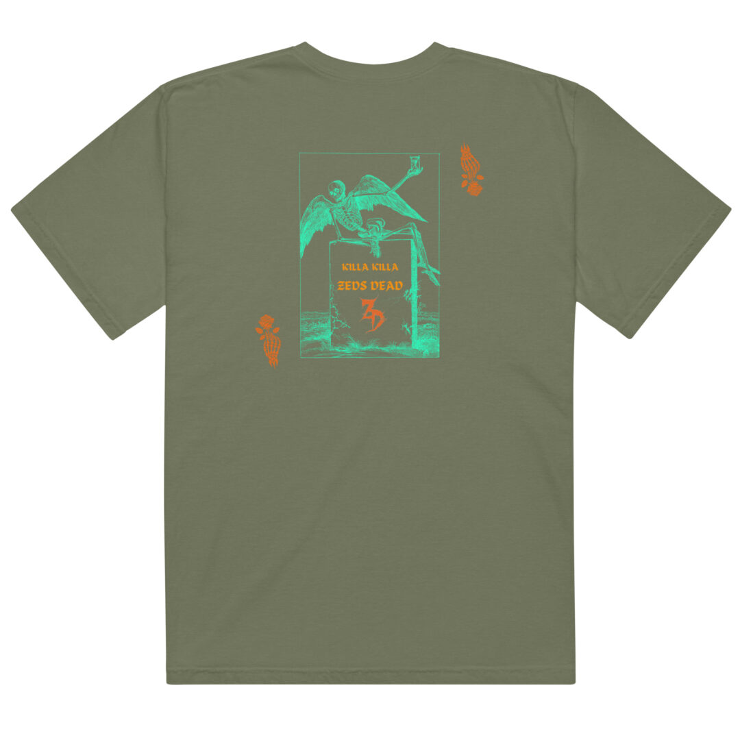 Killa Killa Zeds Dead Classic Comfort Colors Essential T-Shirt Graveyard - Image 26