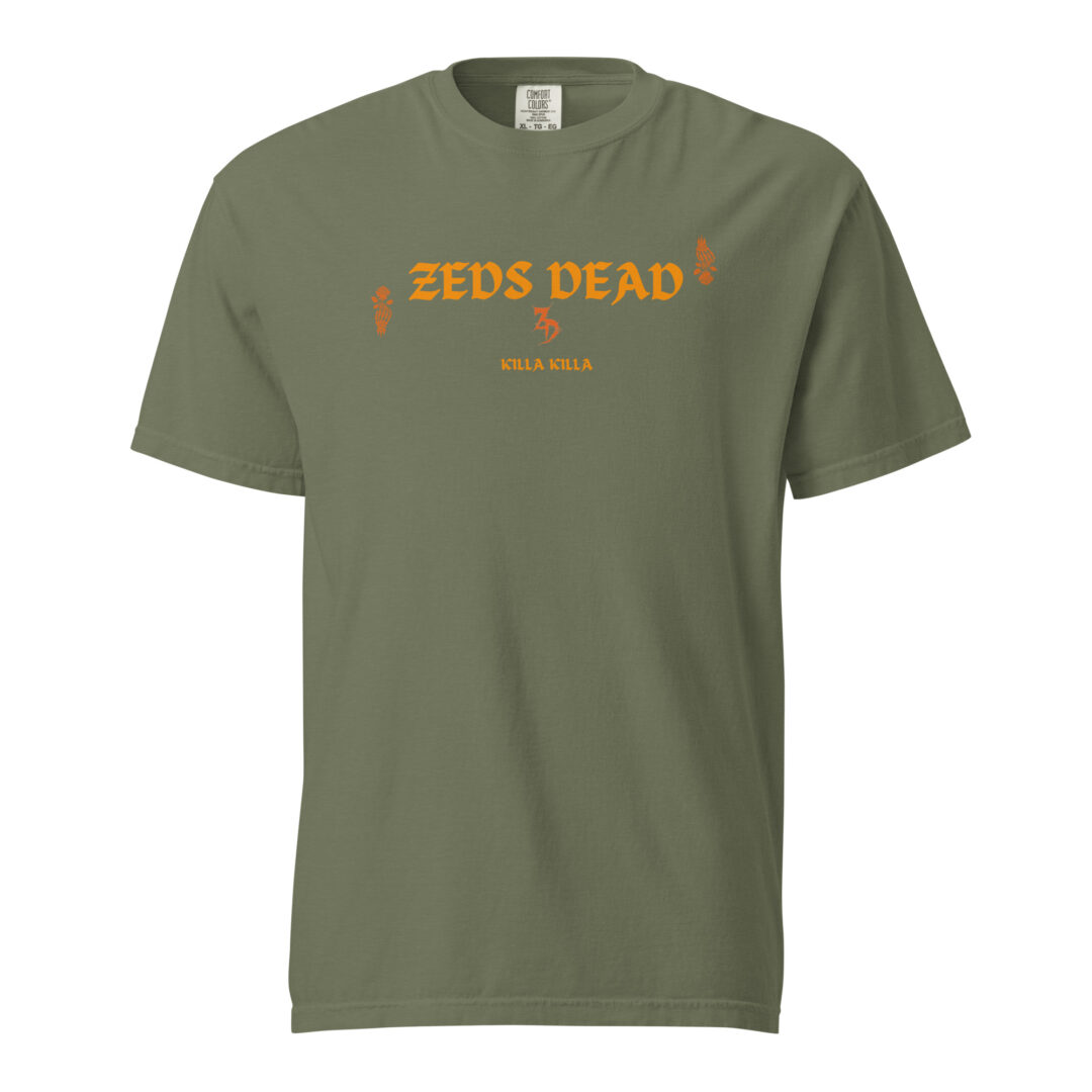 Killa Killa Zeds Dead Classic Comfort Colors Essential T-Shirt Graveyard - Image 11