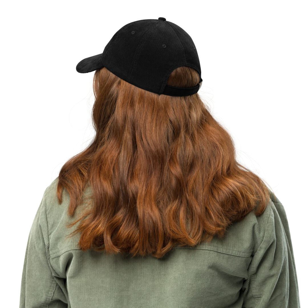 Hot Mulligan Hearts Dad Hat Corduroy Custom Embroidery - Image 6