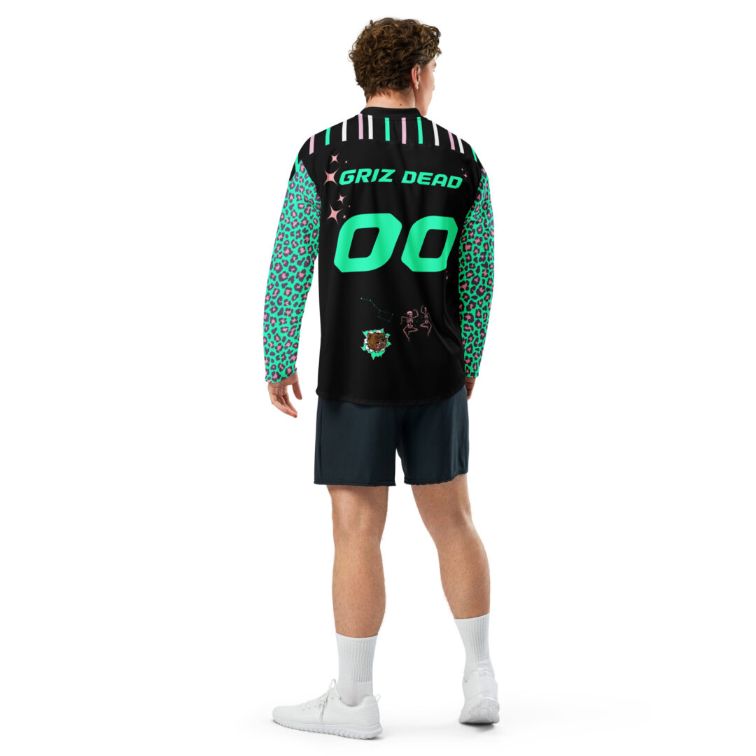 Griz Dead Zeds Dead Collab Edm Rave Hockey Jersey | Music Festival Customizable Hockey Jersey Pick Your # - Image 3