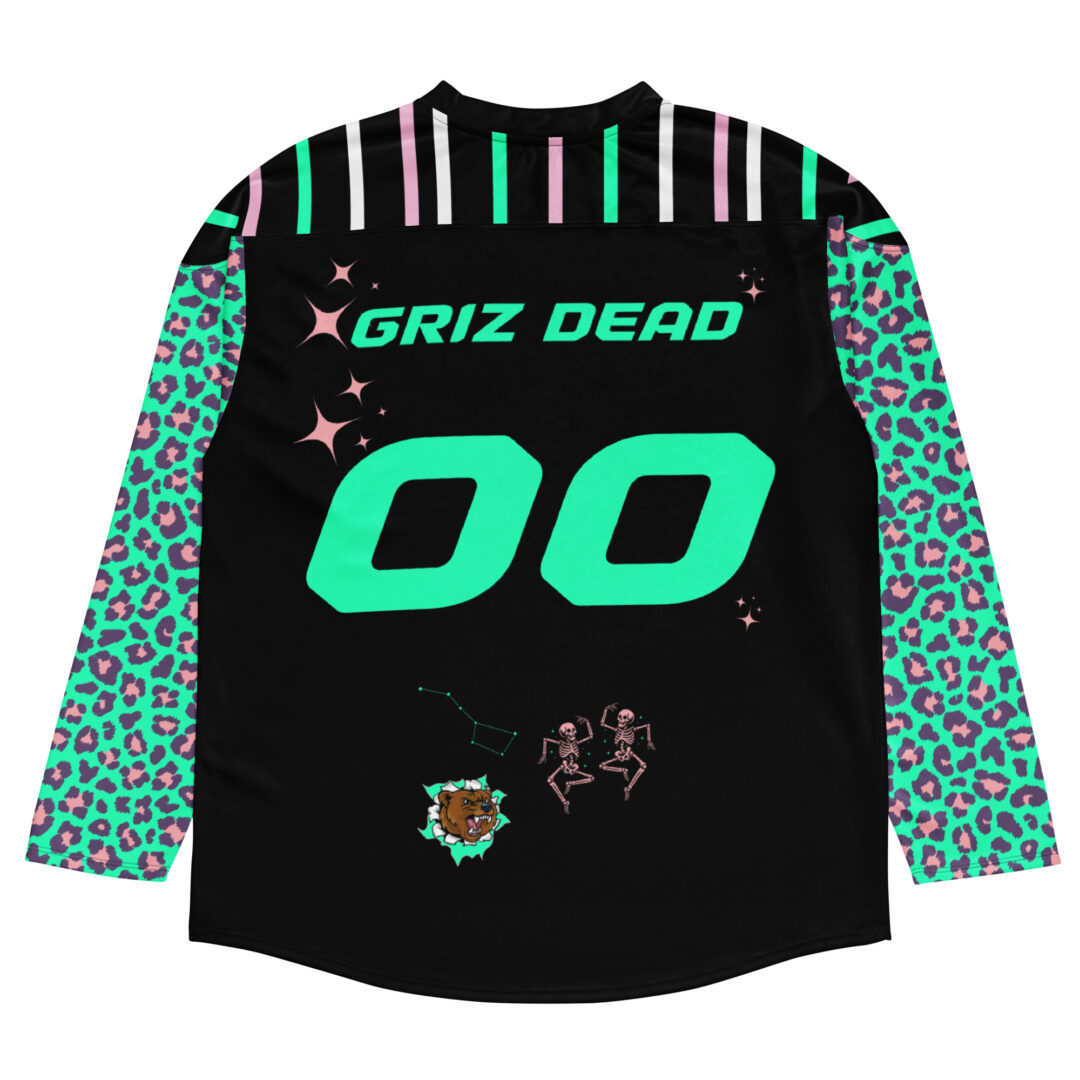 Griz Dead Zeds Dead Collab Edm Rave Hockey Jersey | Music Festival Customizable Hockey Jersey Pick Your # - Image 16