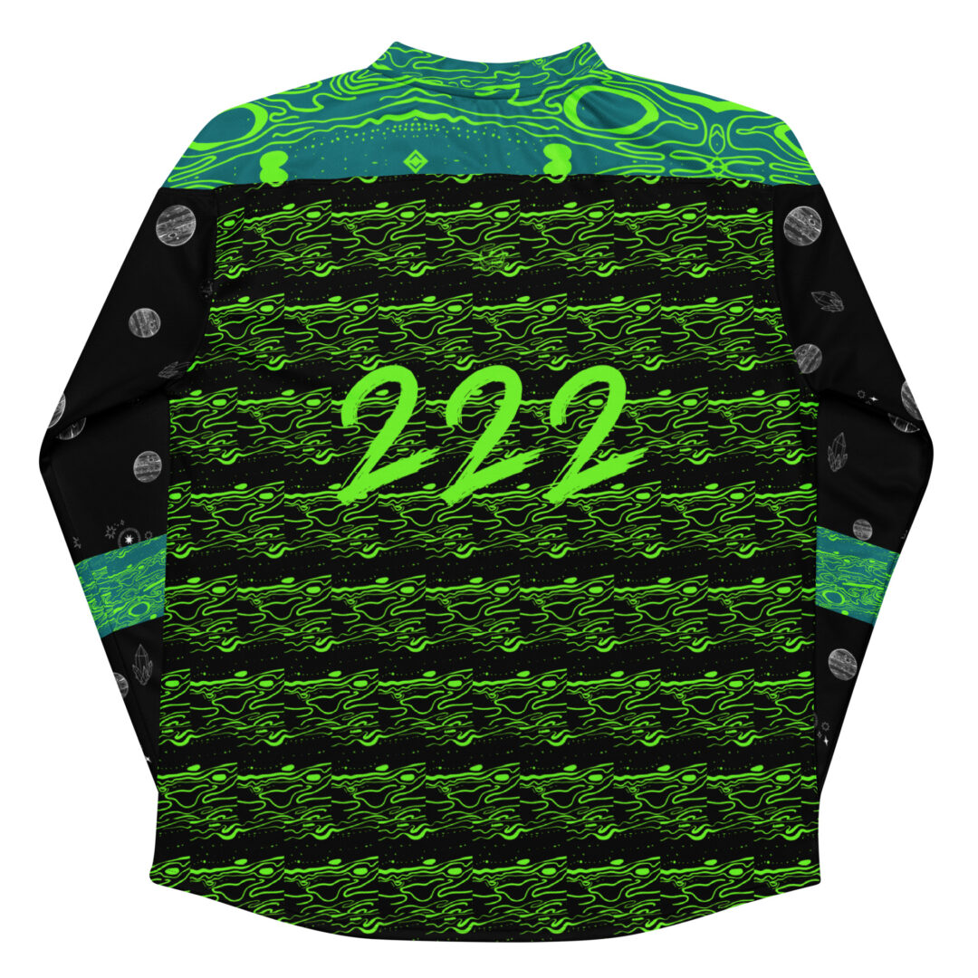 Inzo Cyber Glitch Black Hockey Jersey 222 - Image 16