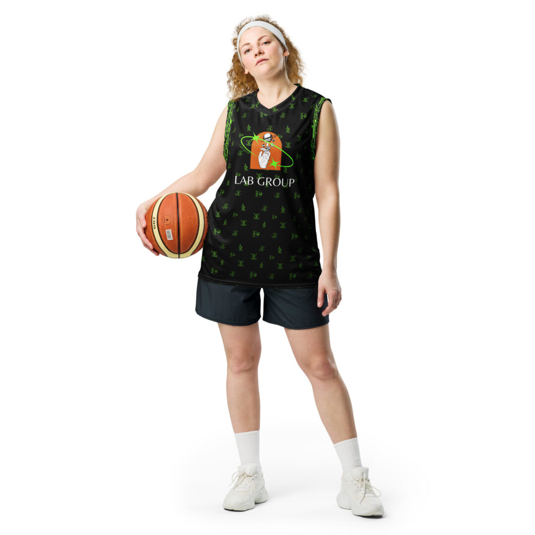 Lab Group Luxury Cyber Basketball Jersey - Image 3