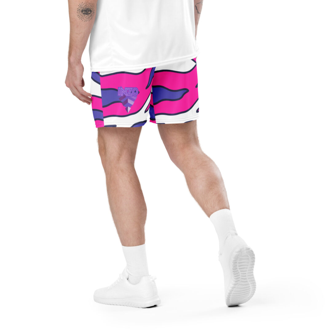 Inzo Overthinker Trippy patterned Shorts | 6" inseam premium quality with pockets - Image 5