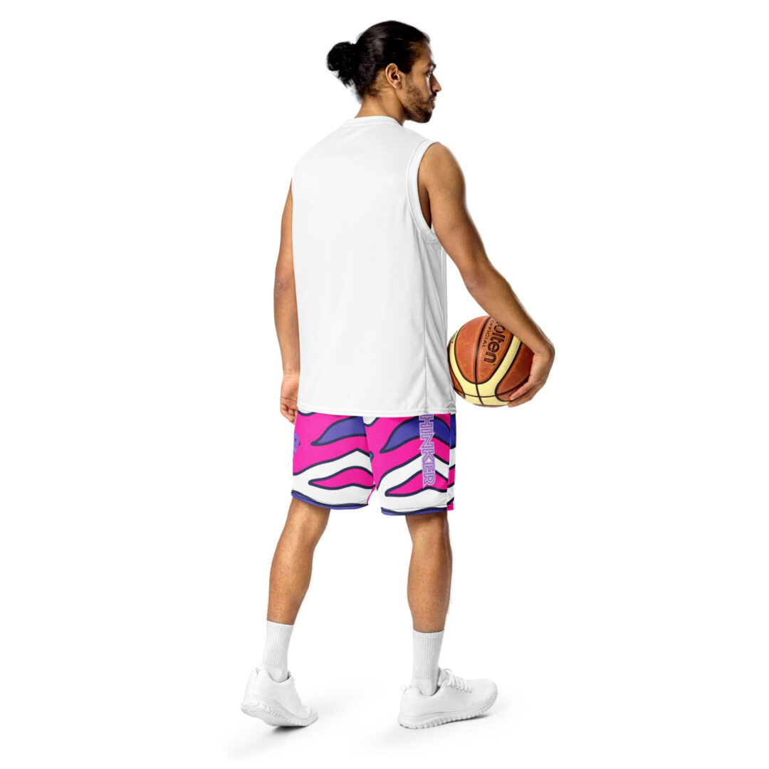 Inzo Overthinker Trippy patterned Shorts | 6" inseam premium quality with pockets - Image 7