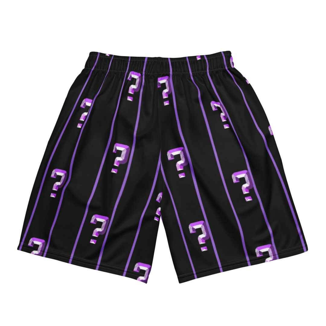 Tipper Purple Logo All Over Comfy Shorts with pockets. 6.5" inseam premium quality - Image 10