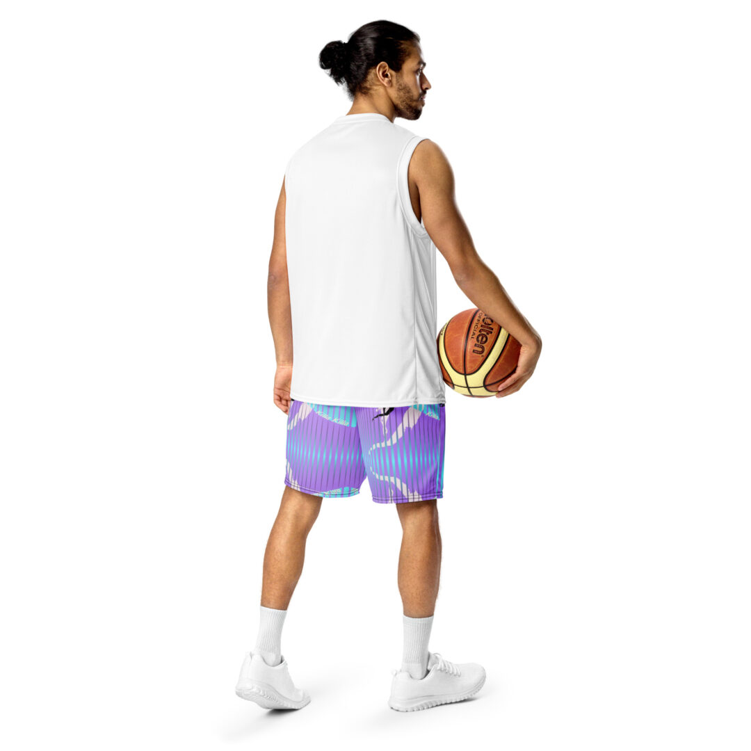 Zeds Dead Winter Chill Athletic Shorts | 6.5" inseam shorts with pockets premium quality - Image 2