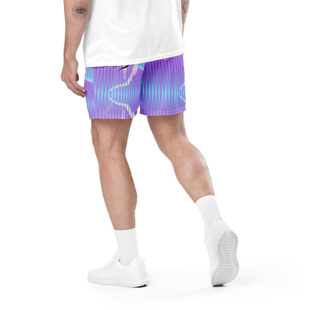 Zeds Dead Winter Chill Athletic Shorts | 6.5" inseam shorts with pockets premium quality - Image 4