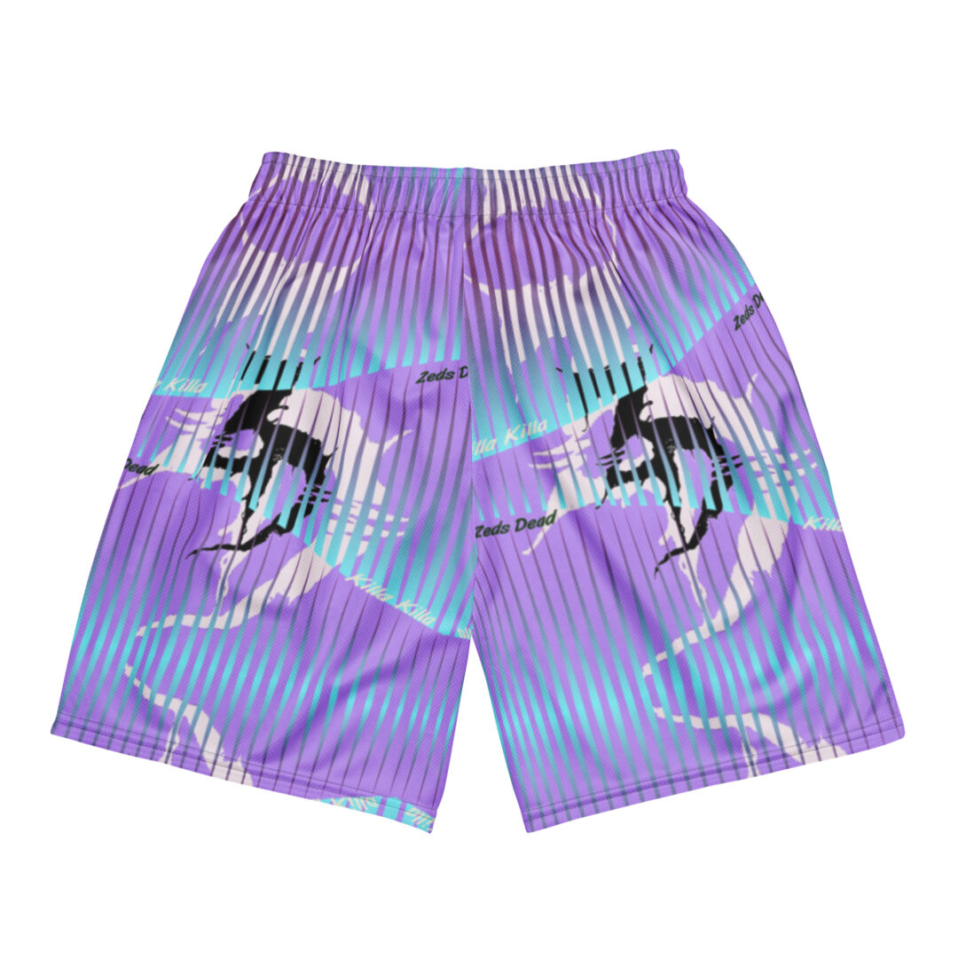 Zeds Dead Winter Chill Athletic Shorts | 6.5" inseam shorts with pockets premium quality - Image 16