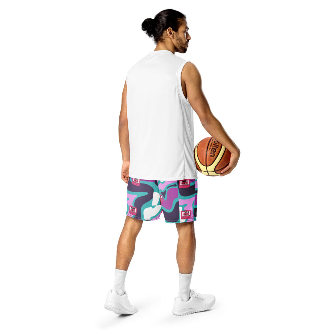 Tape B Trippy Icy Athletic Shorts | 6.5" Insane Premium Gym Shorts with Pockets - Image 3