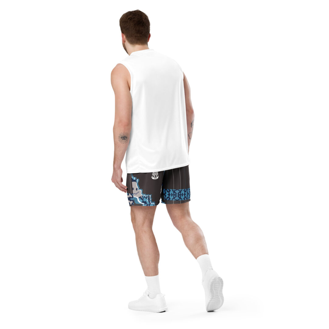 Griz Trippy Split Unisex mesh shorts | Premium Athletic Shorts with pockets - Image 11