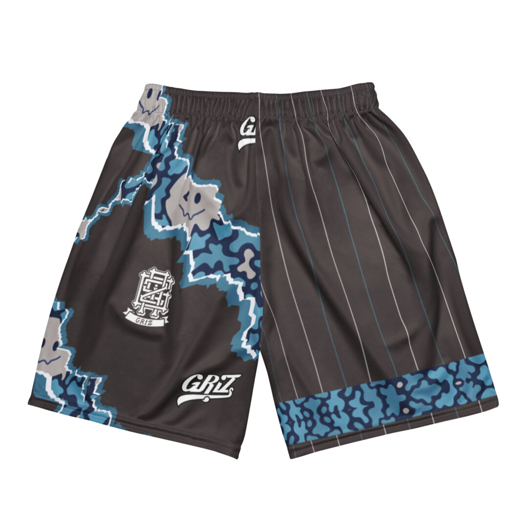 Griz Trippy Split Unisex mesh shorts | Premium Athletic Shorts with pockets - Image 15