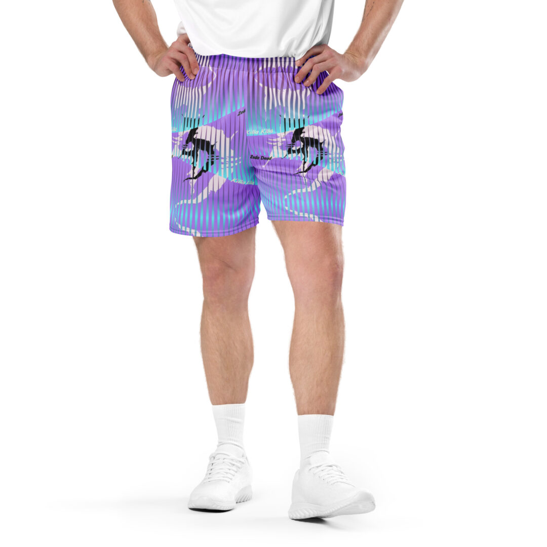 Zeds Dead Winter Chill Athletic Shorts | 6.5" inseam shorts with pockets premium quality - Image 7