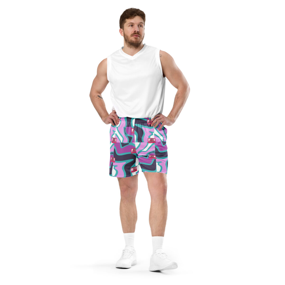 Tape B Trippy Icy Athletic Shorts | 6.5" Insane Premium Gym Shorts with Pockets - Image 11