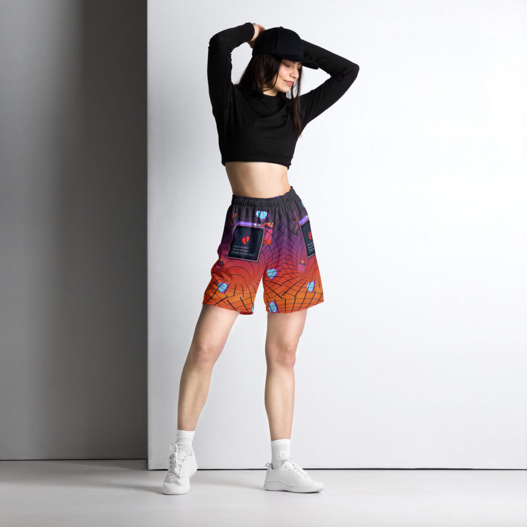 John Summit Where You Are Lost in The Sauce Athletic Unisex mesh shorts with pockets - Image 5