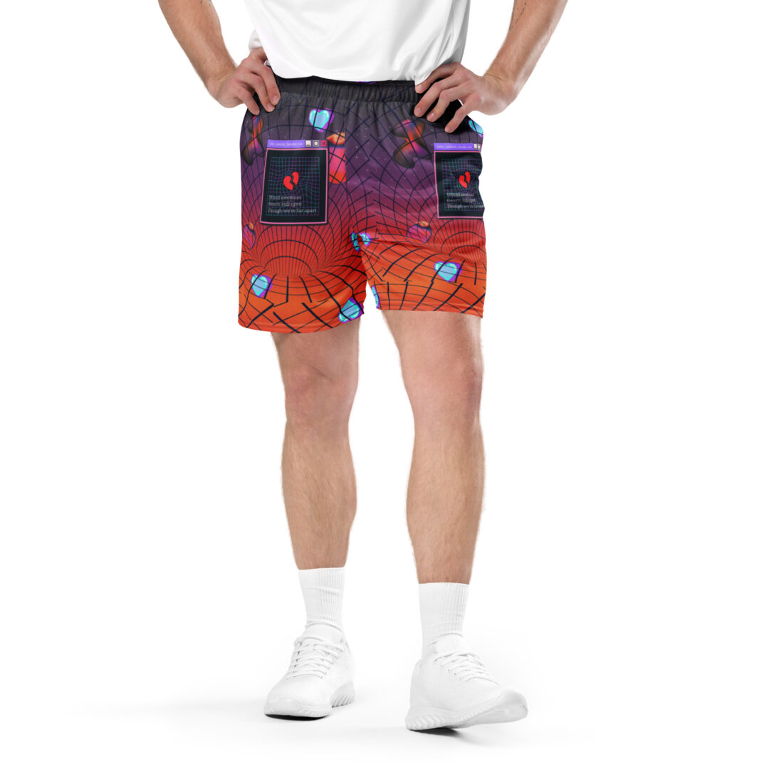 John Summit Where You Are Lost in The Sauce Athletic Unisex mesh shorts with pockets - Image 9