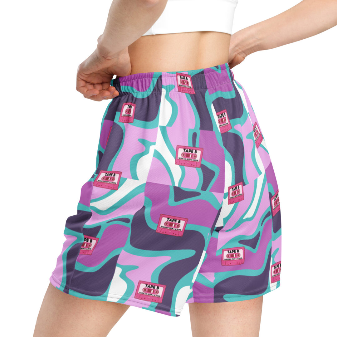 Tape B Trippy Icy Athletic Shorts | 6.5" Insane Premium Gym Shorts with Pockets - Image 2