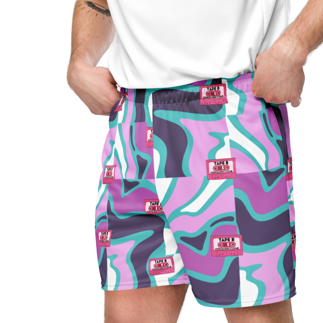 Tape B Trippy Icy Athletic Shorts | 6.5" Insane Premium Gym Shorts with Pockets - Image 10