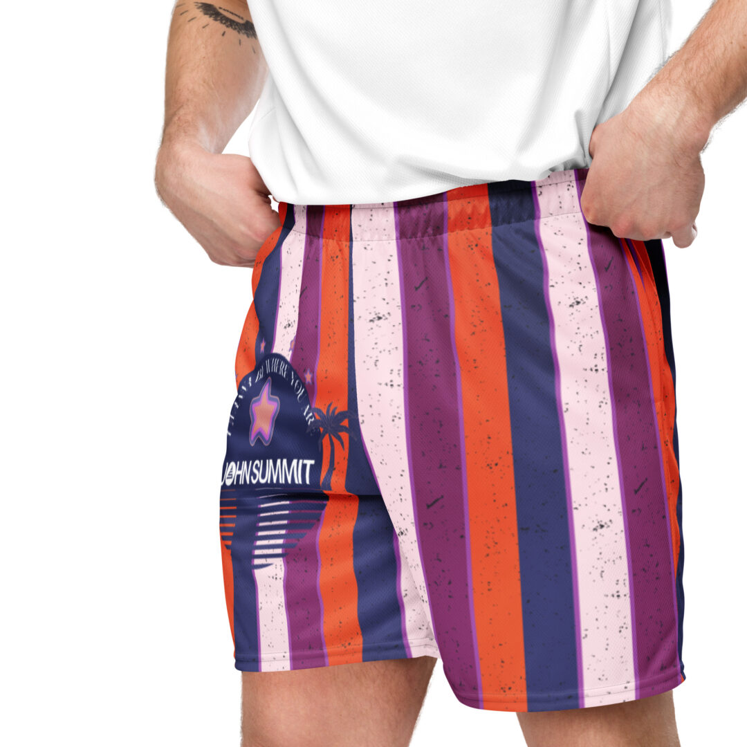 John Summit Cant beat a classic Athletic Unisex mesh shorts | edm festival shorts with pockets - Image 16