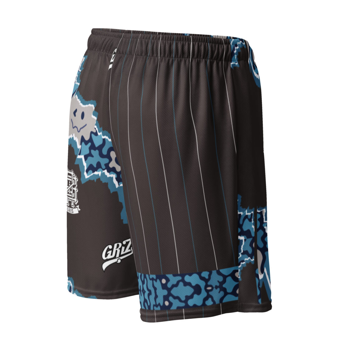 Griz Trippy Split Unisex mesh shorts | Premium Athletic Shorts with pockets - Image 8