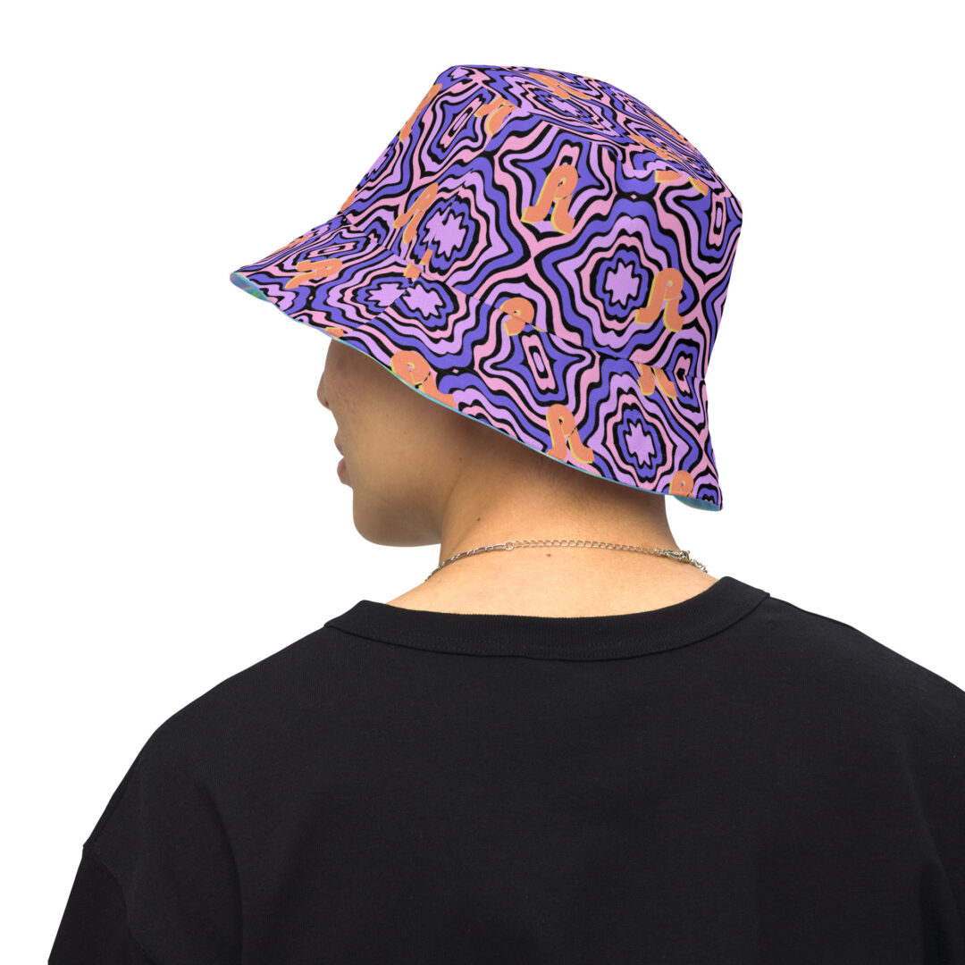 Pretty Lights Trippy Reversible bucket hat - Image 6