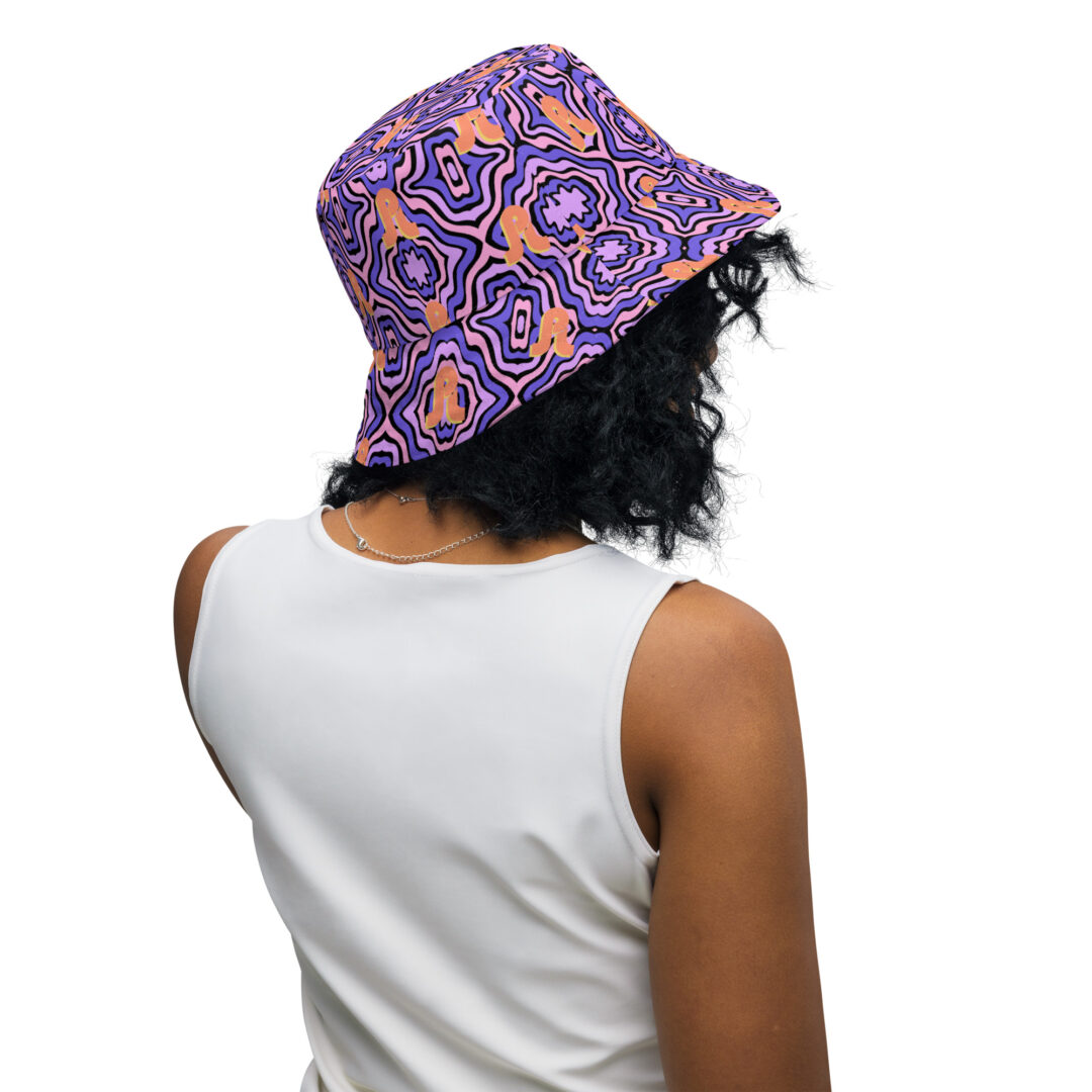 Pretty Lights Trippy Reversible bucket hat - Image 8