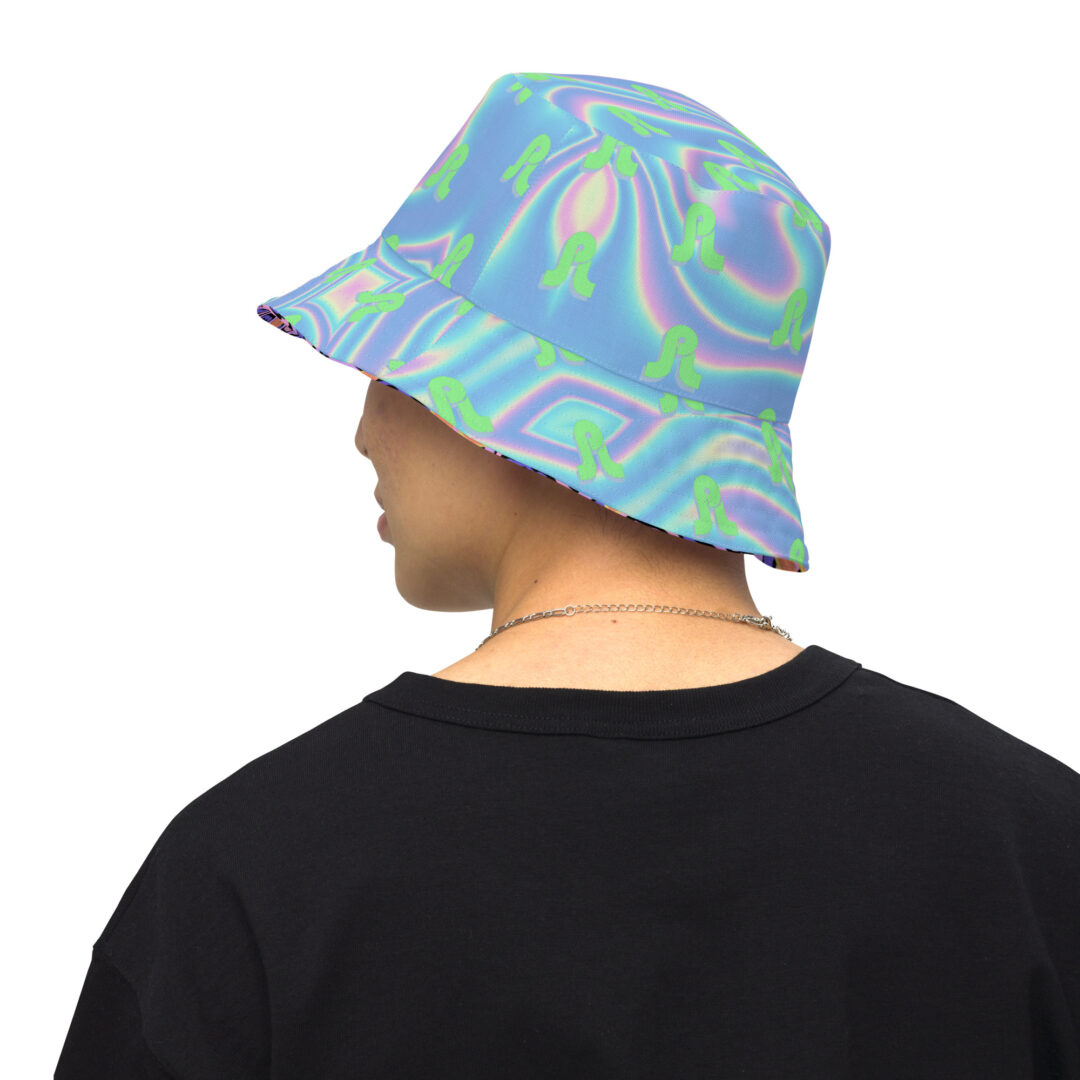 Pretty Lights Trippy Reversible bucket hat - Image 7