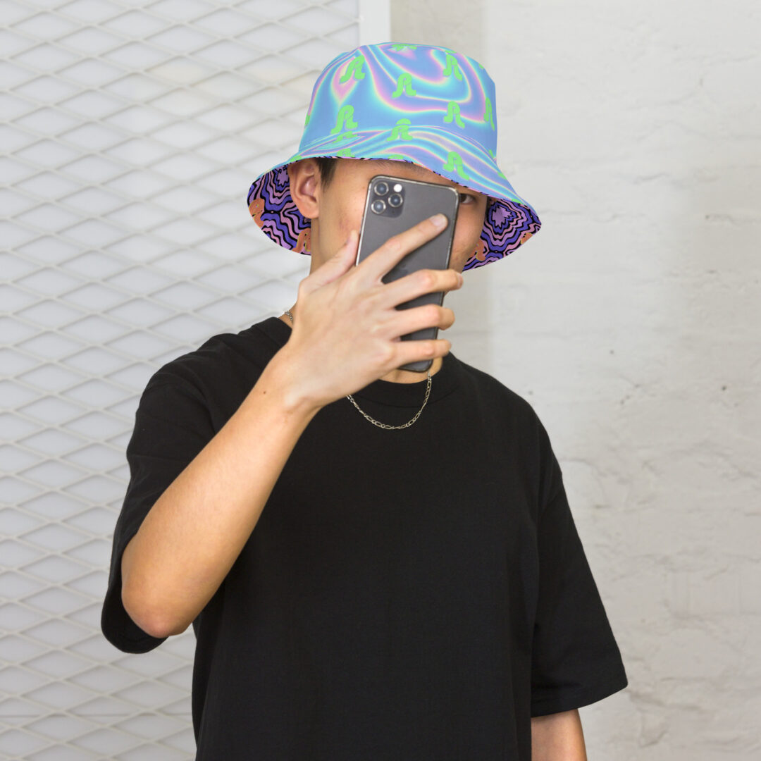 Pretty Lights Trippy Reversible bucket hat - Image 12