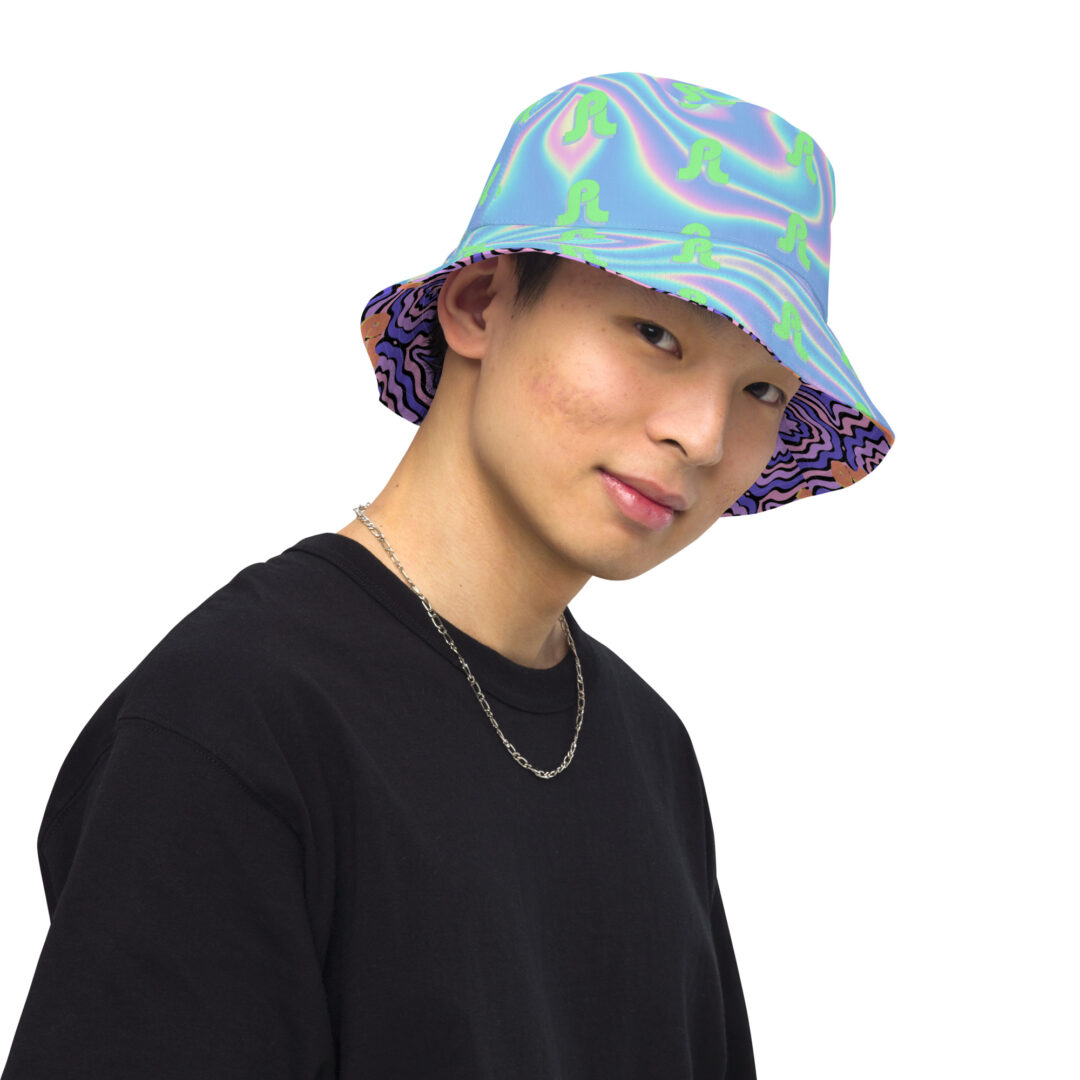 Pretty Lights Trippy Reversible bucket hat - Image 14