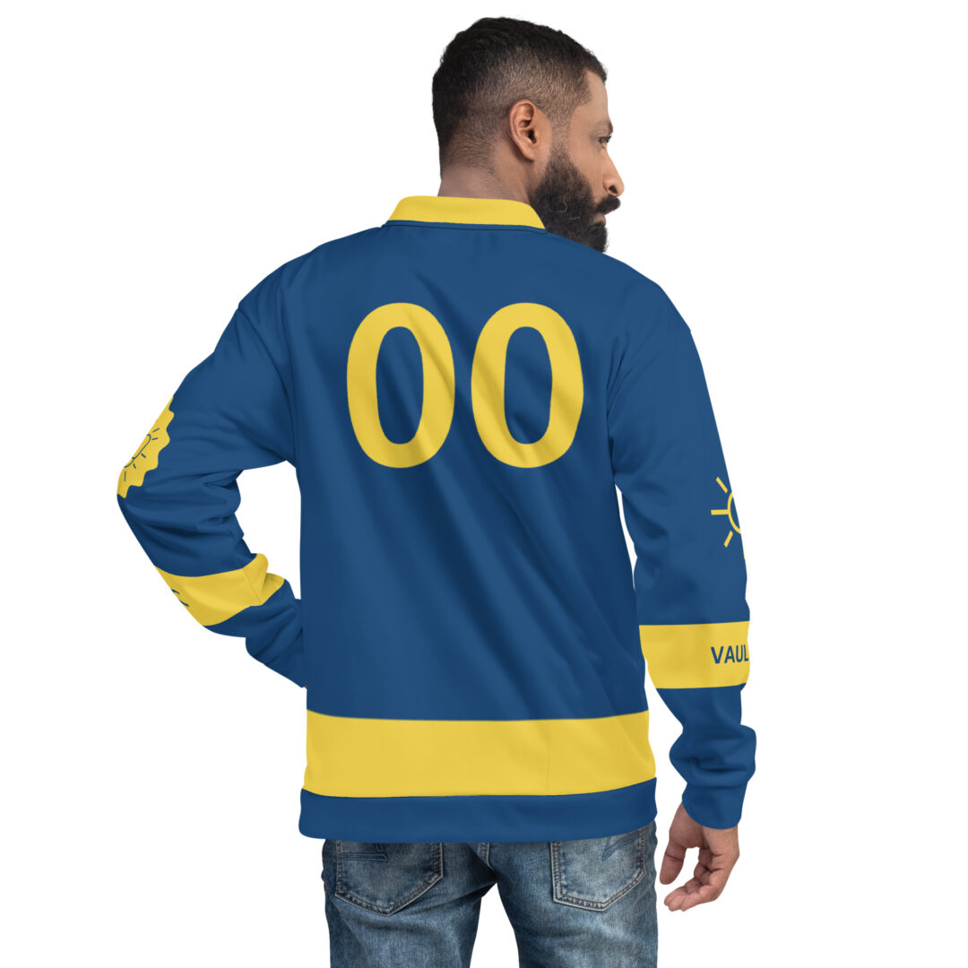 Fallout Vault Suit High Quality Bomber Jacket Cosplay Top (For Full Set) - Image 11