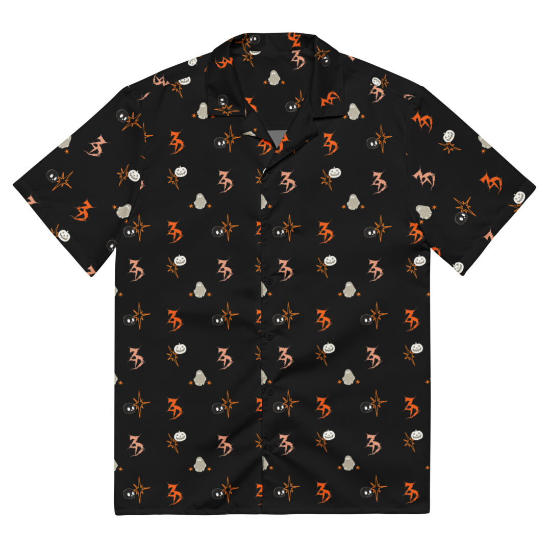 Zeds Dead Spooky Season Halloween Rave Button Up Shirt | EDM DJ MERCH Premium Quality Alternative Ravewear