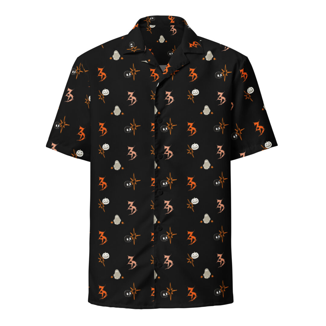 Zeds Dead Spooky Season Halloween Rave Button Up Shirt | EDM DJ MERCH Premium Quality Alternative Ravewear - Image 2