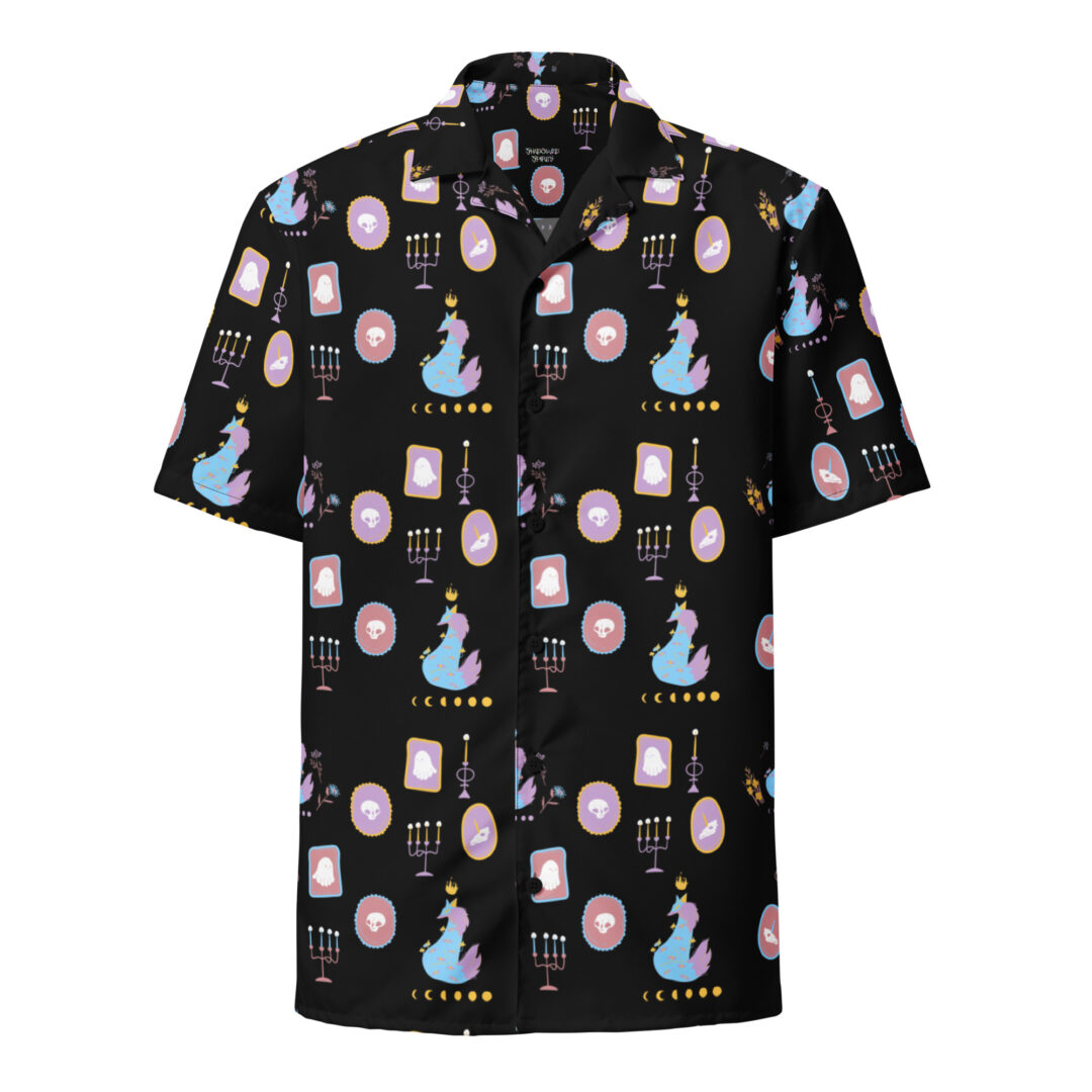 Spooky Season Unisex Button Up Shirt