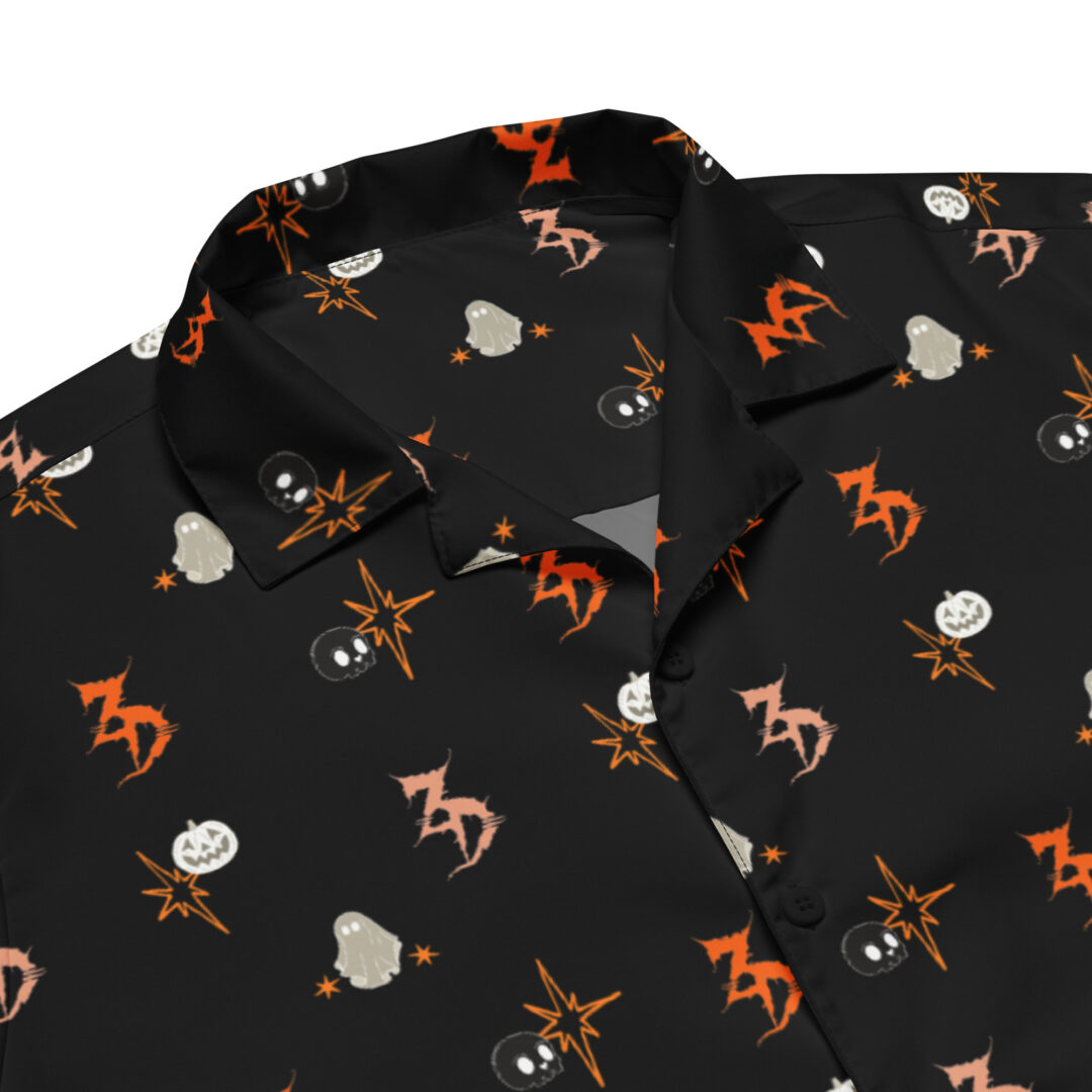 Zeds Dead Spooky Season Halloween Rave Button Up Shirt | EDM DJ MERCH Premium Quality Alternative Ravewear - Image 4