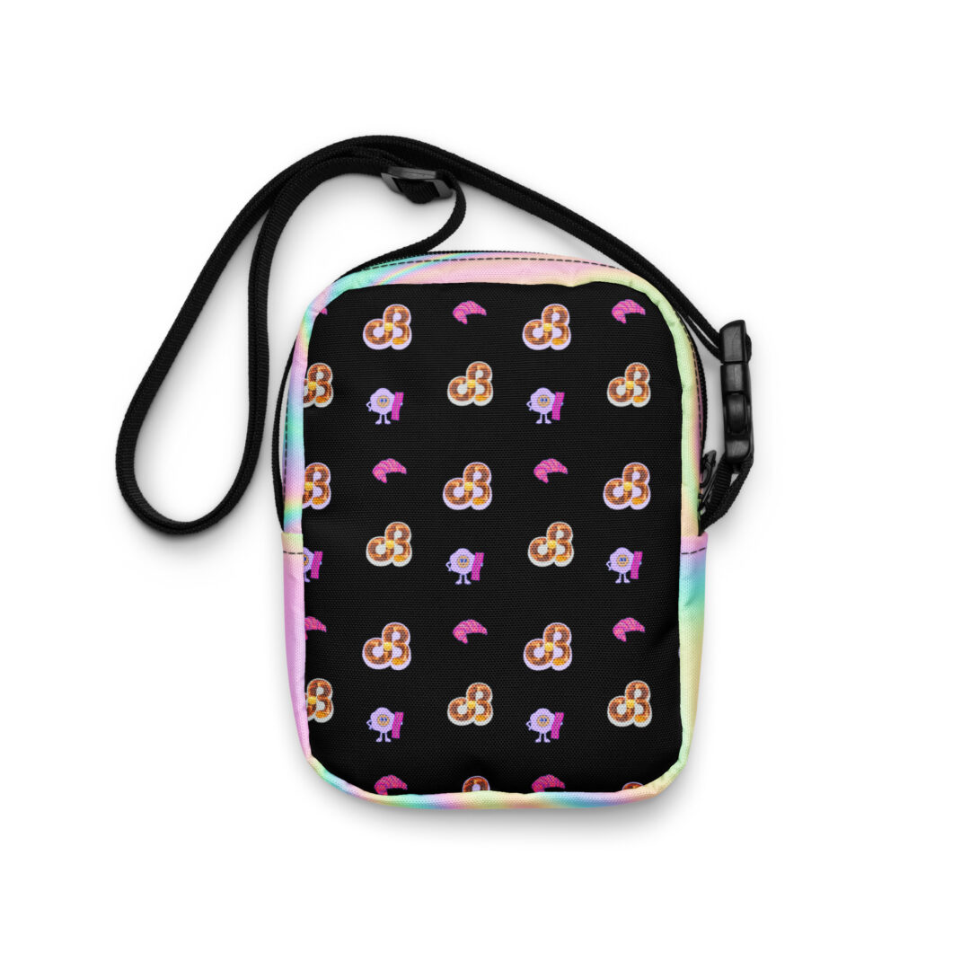 Daily Bread Breakfast Utility Crossbody Bag | Festival Pouch - Image 8