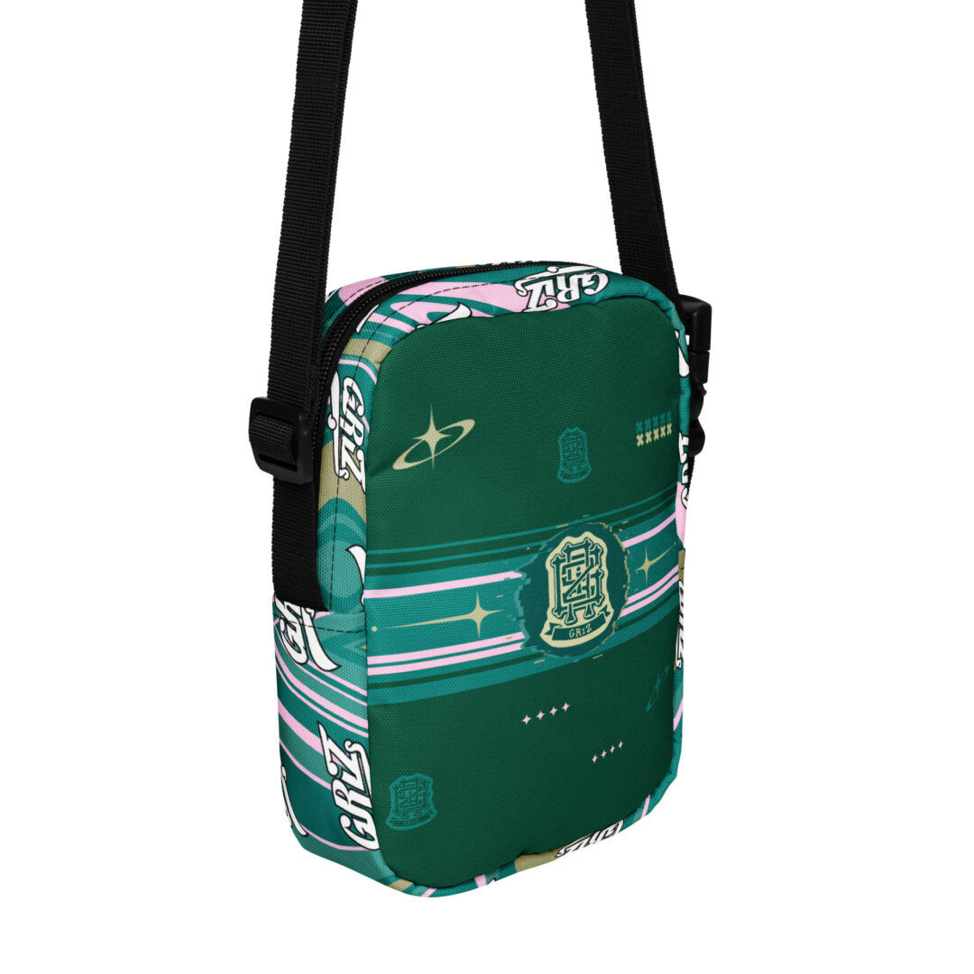 Griz classic pattern Crossbody Bag | Premium utility bag edm festivals - Image 3