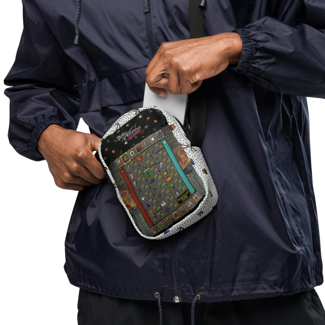 Runescape OSRS 99/99 Max Stats Utility crossbody bag - Image 8
