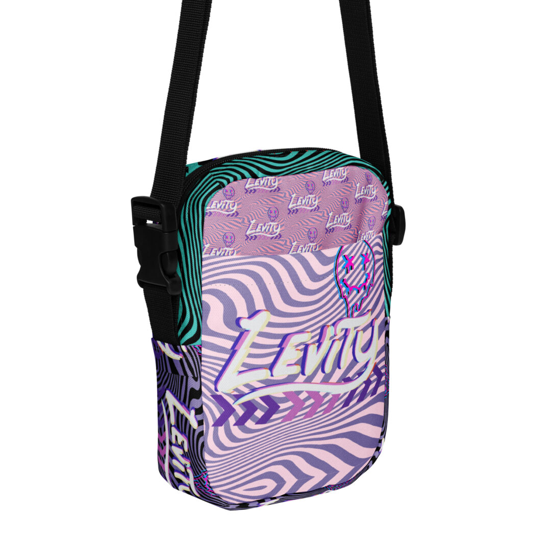 Levity Trippy EDM Utility Crossbody Bag | Excellent Storage Pouch - Image 10