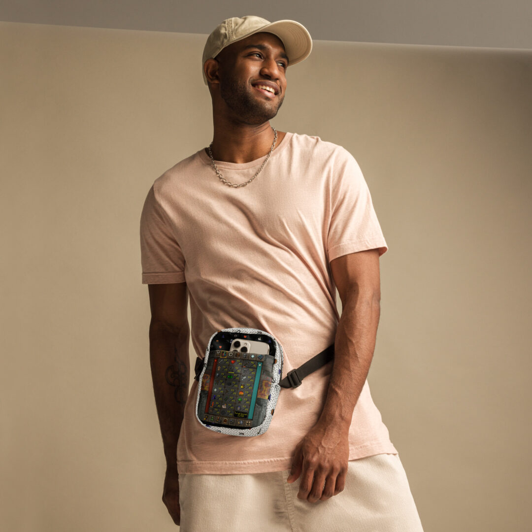 Runescape OSRS 99/99 Max Stats Utility crossbody bag - Image 3