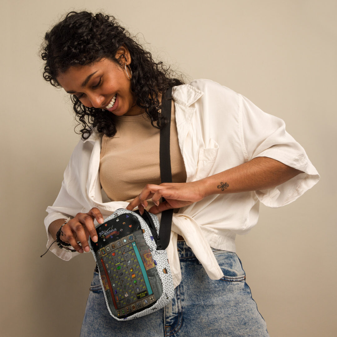 Runescape OSRS 99/99 Max Stats Utility crossbody bag - Image 9