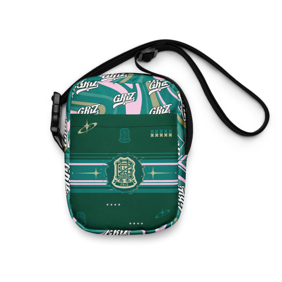 Griz classic pattern Crossbody Bag | Premium utility bag edm festivals - Image 13