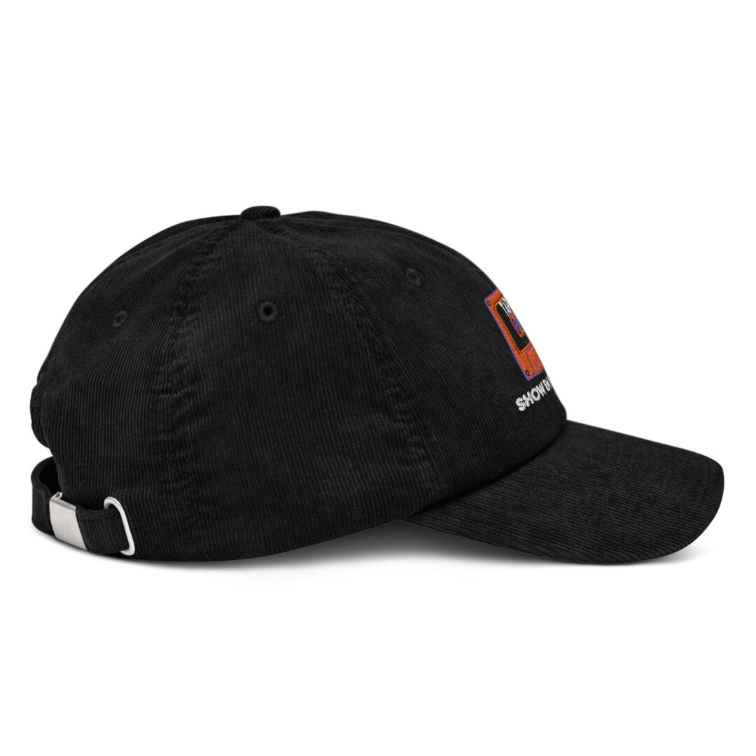 Tape B Show Em How Its Done Custom Embroidery Corduroy hat - Image 9