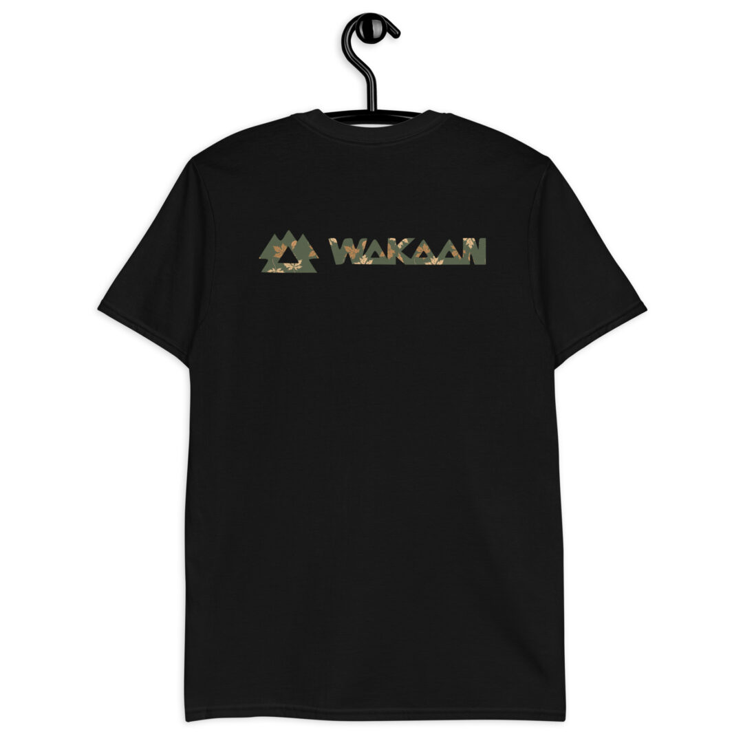 Wakaan Camo Logog Short-Sleeve Unisex T-Shirt