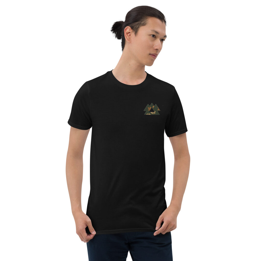 Wakaan Camo Logog Short-Sleeve Unisex T-Shirt - Image 16