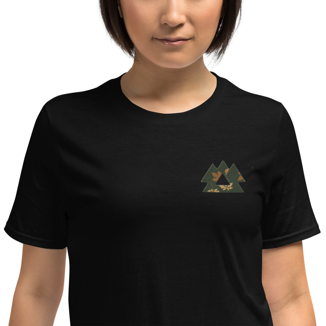 Wakaan Camo Logog Short-Sleeve Unisex T-Shirt - Image 15