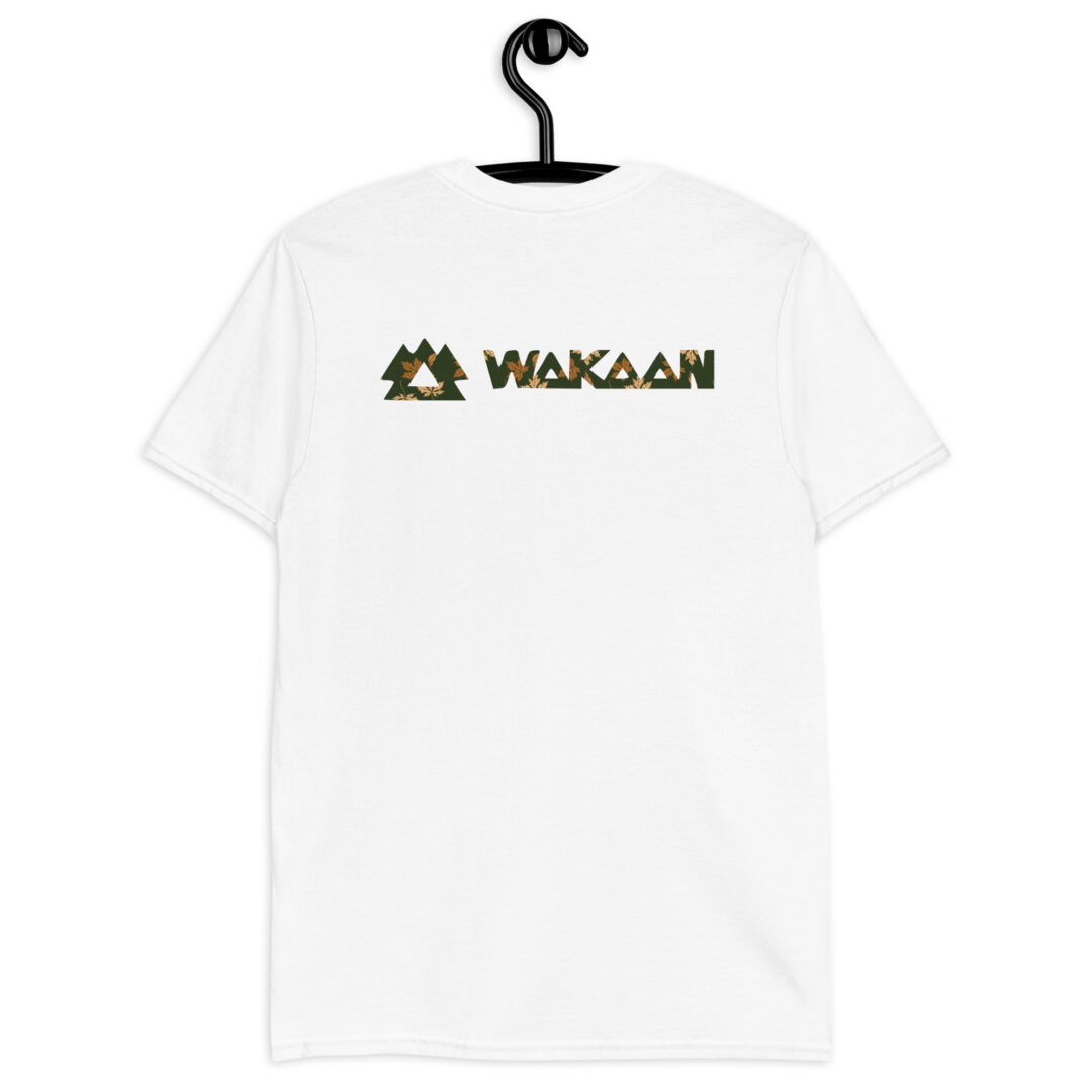 Wakaan Camo Logog Short-Sleeve Unisex T-Shirt - Image 28