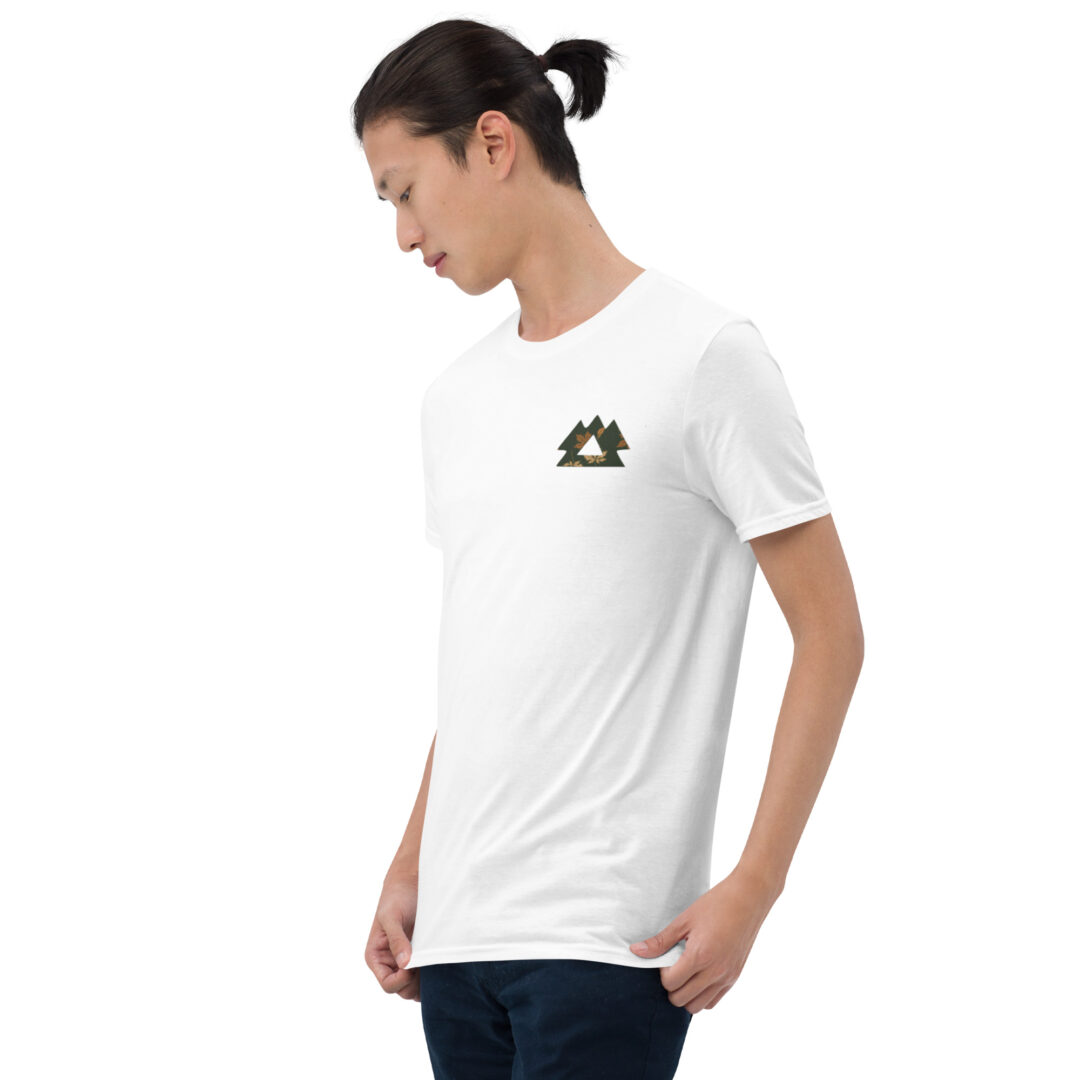 Wakaan Camo Logog Short-Sleeve Unisex T-Shirt - Image 6