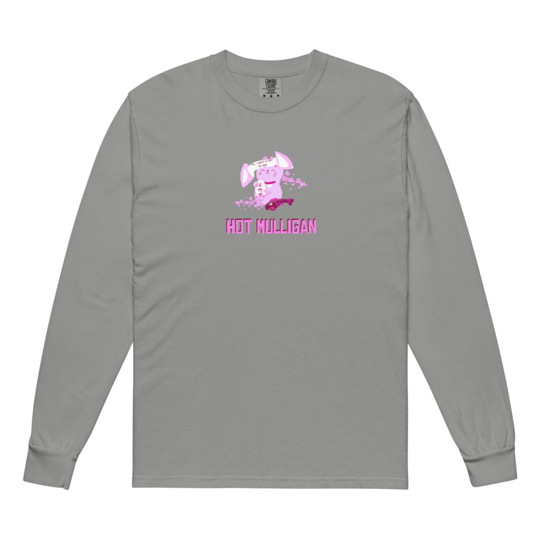 Hot Mulligan Fly Move Fortune Cookie Comfort Colors heavyweight long-sleeve shirt - Image 14