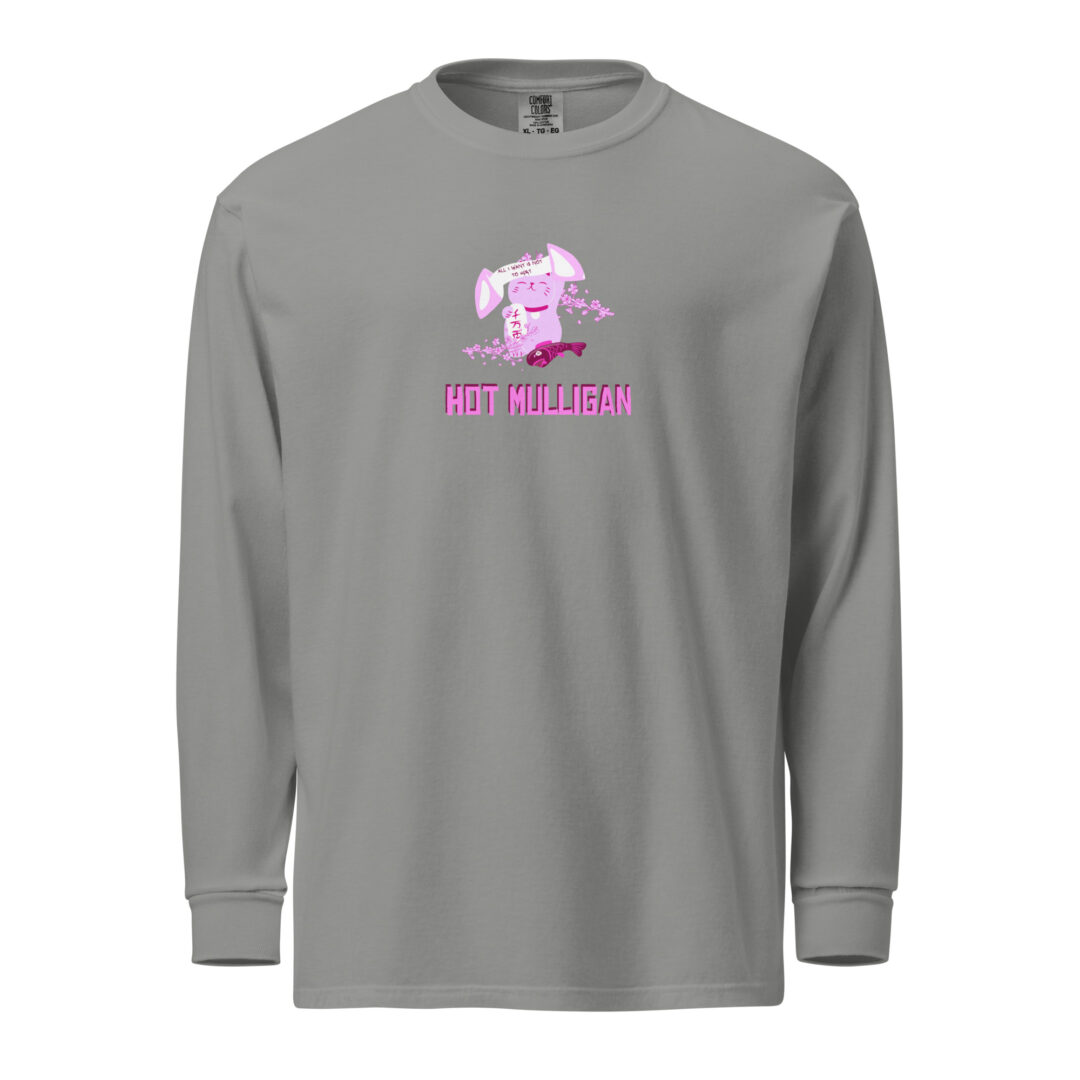 Hot Mulligan Fly Move Fortune Cookie Comfort Colors heavyweight long-sleeve shirt - Image 20