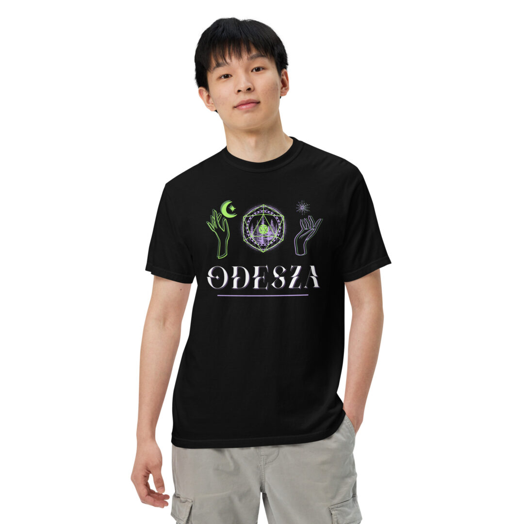 Odesza Esoteric Sun and Moon Comfort Colors T-Shirt - Image 8